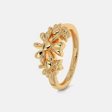 Floral Gold Ring